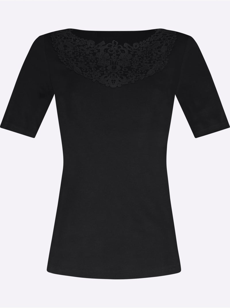 Débardeur Côtes Fines - Taille Standard - Witt Noir - Kiabi