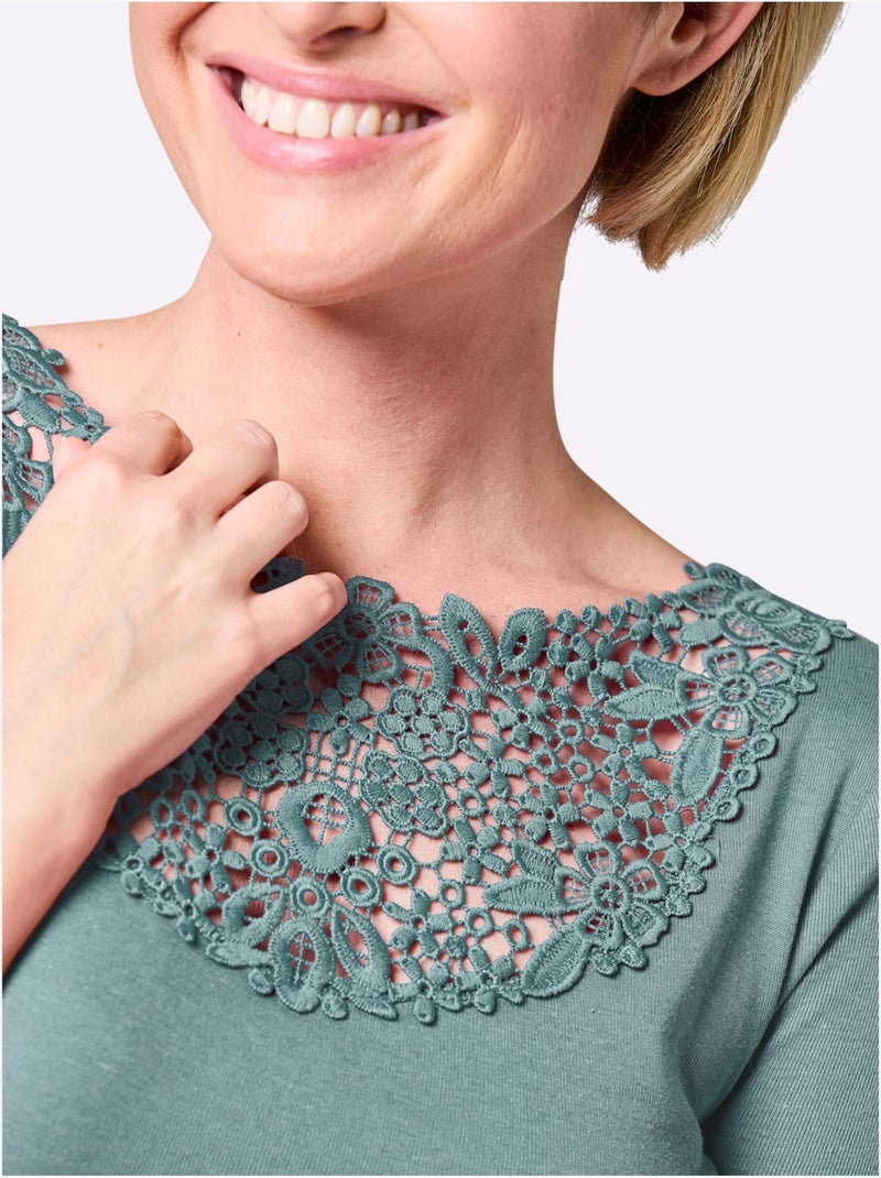Débardeur Côtes Fines - Taille Standard - Witt Vert jade - Kiabi