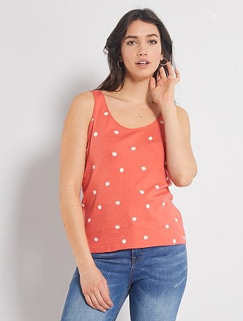 Débardeur coton stretch