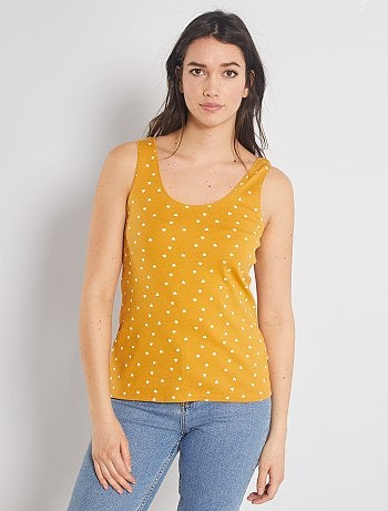 Débardeur coton stretch