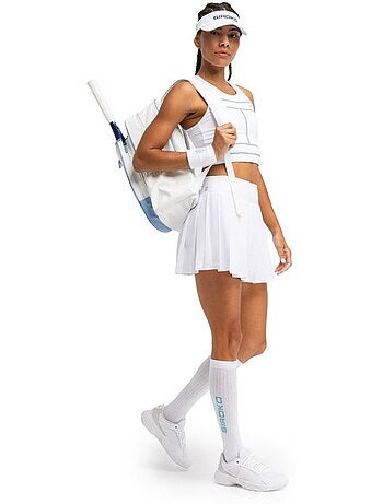 Débardeur court de tennis femme tennis femme netmuve