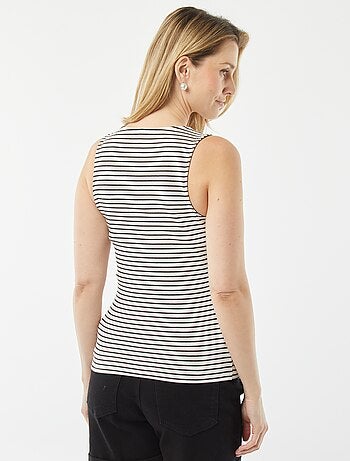 Débardeur croisé d'allaitement