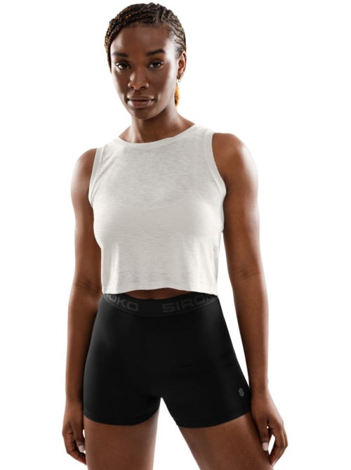 Débardeur crop top fitness femme fitness femme avast - Kiabi Débardeur crop top fitness femme fitness femme avast - Kiabi