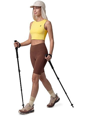 Débardeur crop top trail running femme randonnée femme phoenix-w