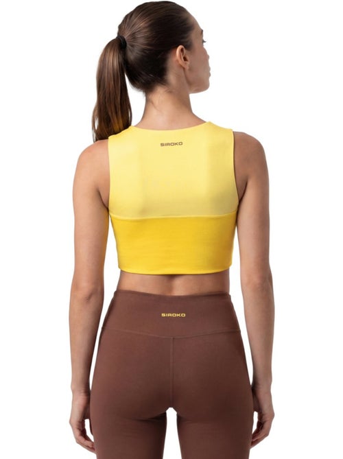 Débardeur crop top trail running femme randonnée femme phoenix-w - Kiabi Débardeur crop top trail running femme randonnée femme phoenix-w - Kiabi