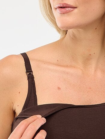 Débardeur d'allaitement