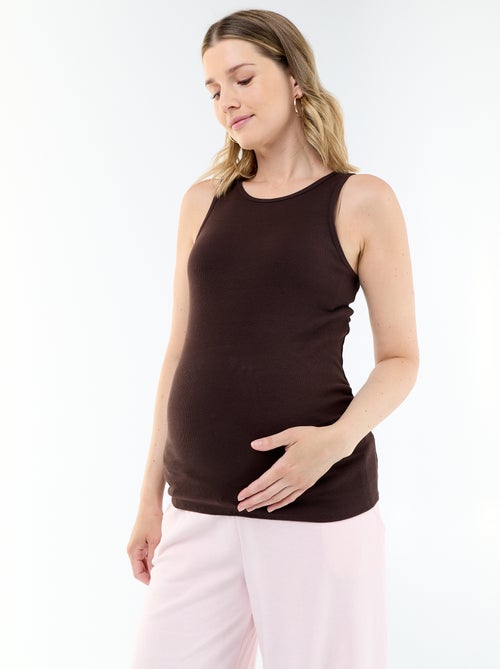 Débardeur de grossesse à emmanchures américaines - Kiabi