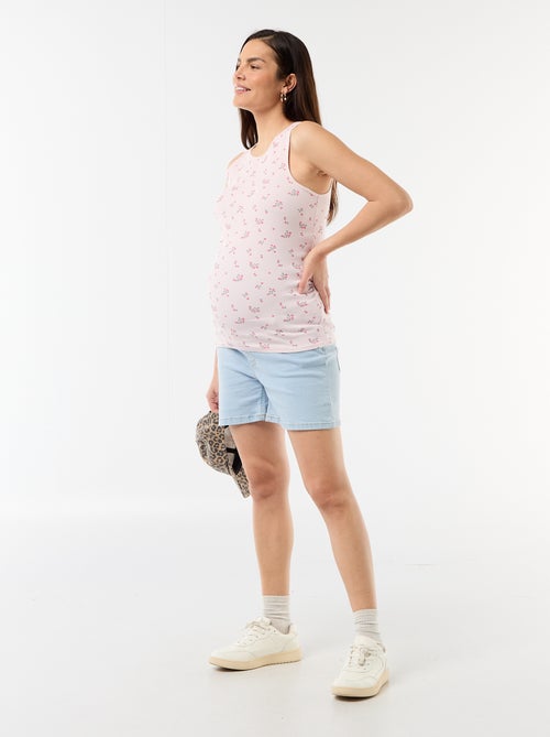 Débardeur de grossesse à emmanchures américaines - Kiabi