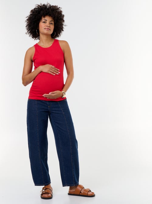 Débardeur de grossesse à emmanchures américaines - Kiabi Débardeur de grossesse à emmanchures américaines - Kiabi