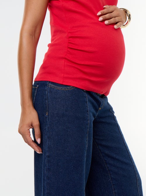 Débardeur de grossesse à emmanchures américaines - Kiabi Débardeur de grossesse à emmanchures américaines - Kiabi