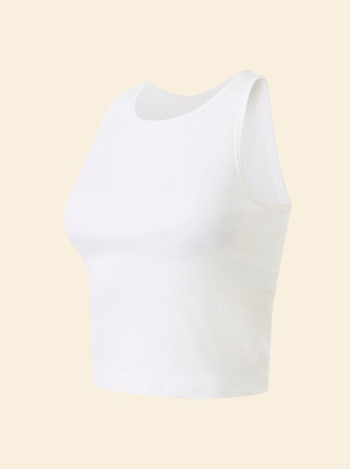 Débardeur de sport avec fente au dos - (ekstract) - Kiabi Débardeur de sport avec fente au dos - (ekstract) - Kiabi