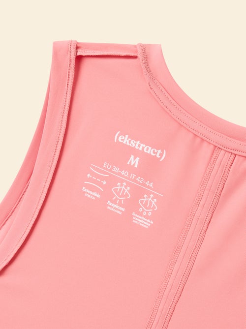 Débardeur de sport avec fente au dos - (ekstract) - Kiabi