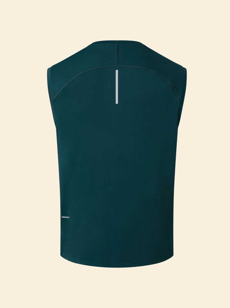 Débardeur de sport avec mesh sur côtés - (ekstract) Vert - Kiabi