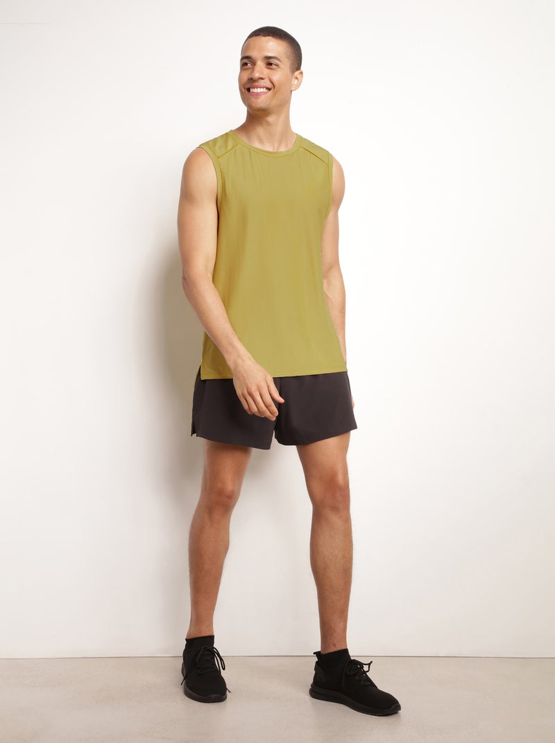 Débardeur de sport Dim Move Jaune - Kiabi