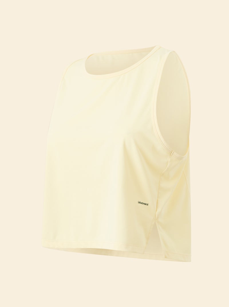 Débardeur de sport fluide - (ekstract) Jaune - Kiabi