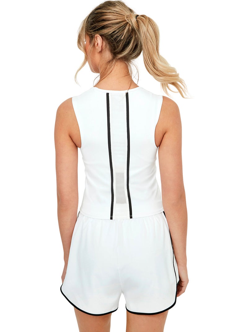 Débardeur de sport st8 Blanc - Kiabi