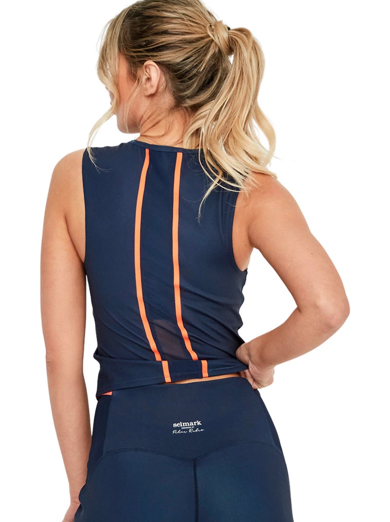 Débardeur de sport st8 Bleu marine - Kiabi
