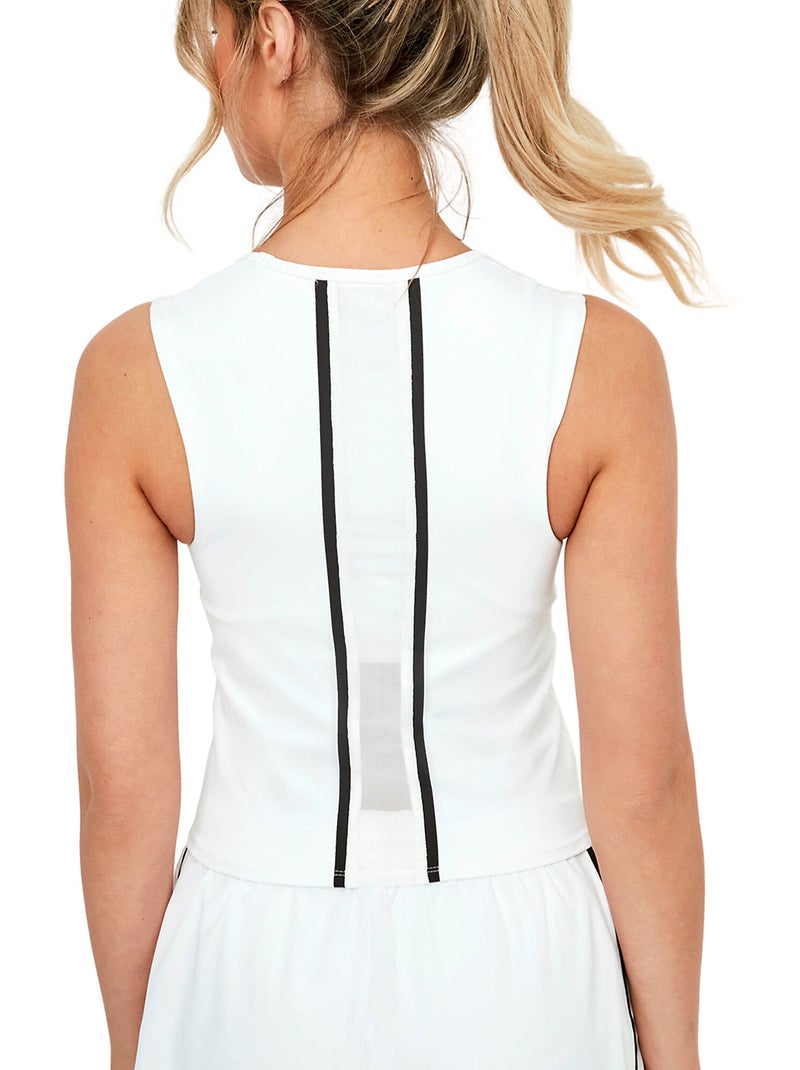 Débardeur de sport tech st8 Blanc - Kiabi
