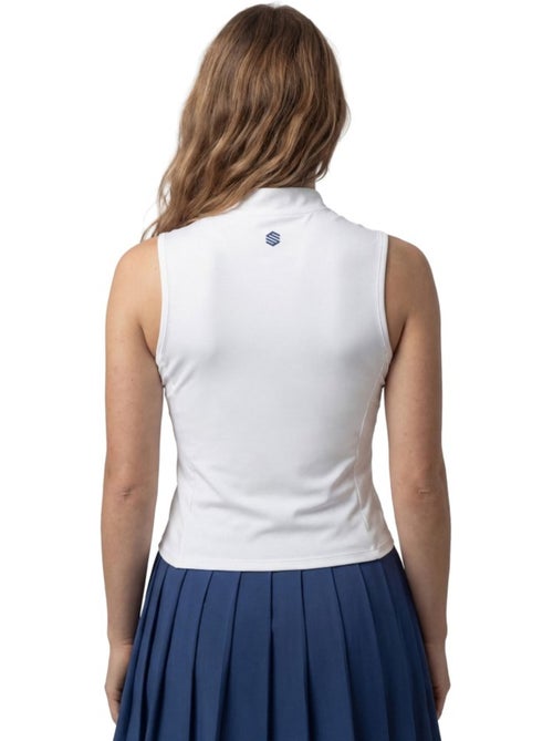 Débardeur de tennis demi-zip femme tennis femme rally-w - Kiabi Débardeur de tennis demi-zip femme tennis femme rally-w - Kiabi