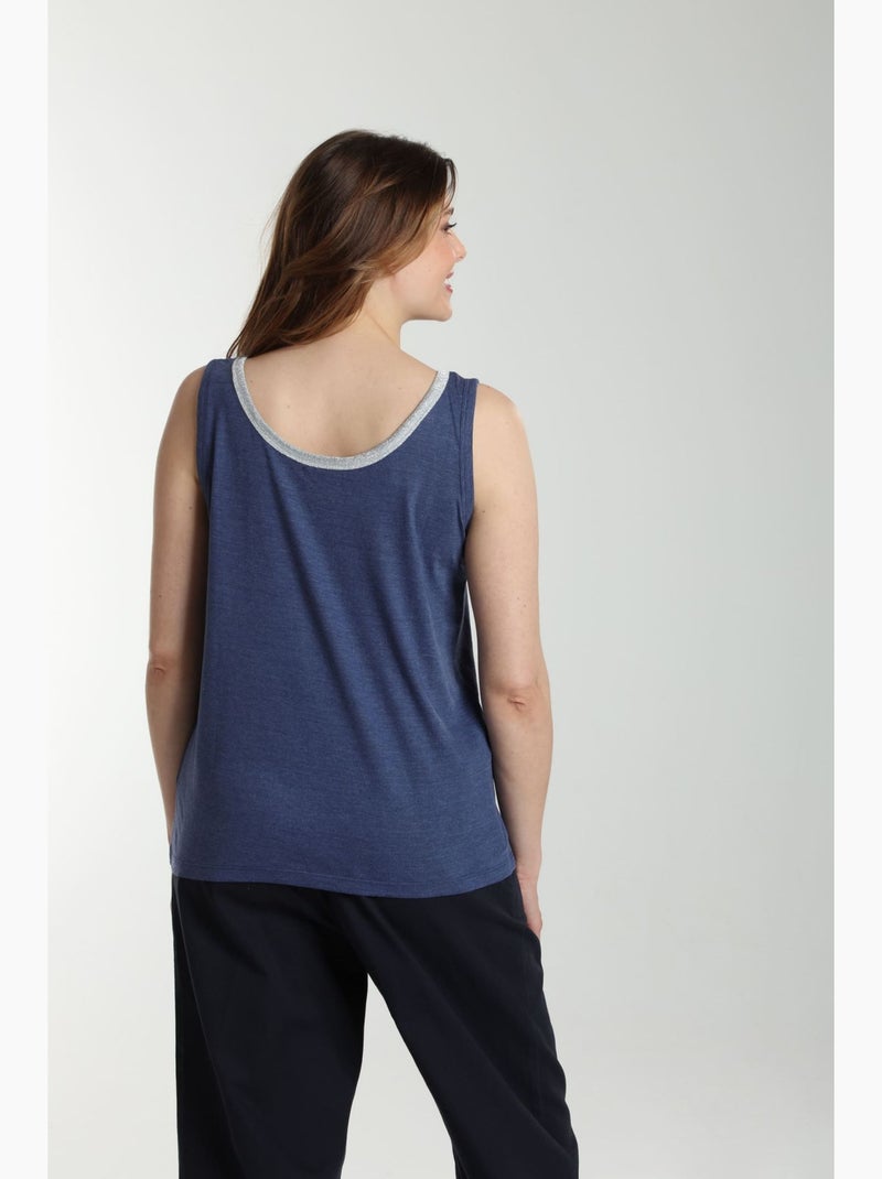 Debardeur Deb Summer | Gerard Pasquier Bleu marine - Kiabi