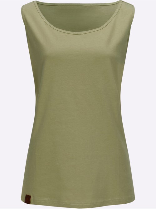 Débardeur décontracté à encolure ronde avec douceur extrême - Taille standard - Witt - Kiabi Débardeur décontracté à encolure ronde avec douceur extrême - Taille standard - Witt - Kiabi