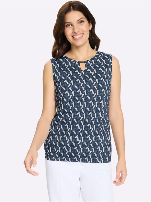 Débardeur Découpes En Forme De Larme - Taille Standard - Moda Vilona - Kiabi Débardeur Découpes En Forme De Larme - Taille Standard - Moda Vilona - Kiabi
