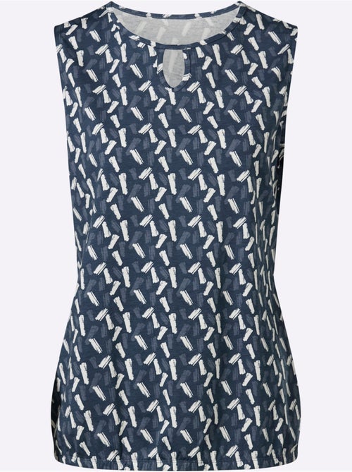 Débardeur Découpes En Forme De Larme - Taille Standard - Moda Vilona - Kiabi Débardeur Découpes En Forme De Larme - Taille Standard - Moda Vilona - Kiabi