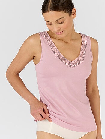 Débardeur dentelle Climatyl - Damart