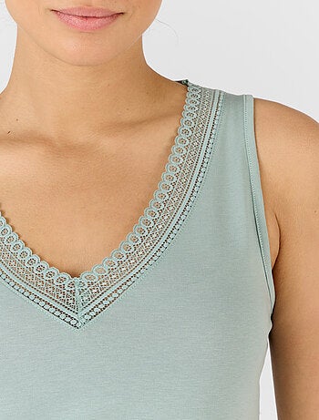 Débardeur dentelle Climatyl - Damart