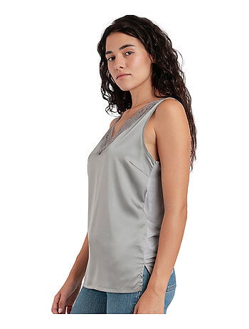 Débardeur dentelle Satin Lace