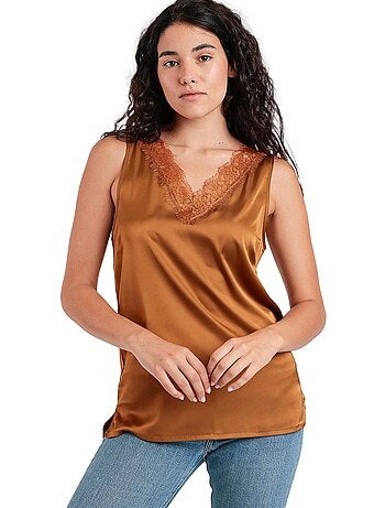 Débardeur dentelle Satin Lace