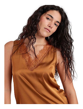 Débardeur dentelle Satin Lace