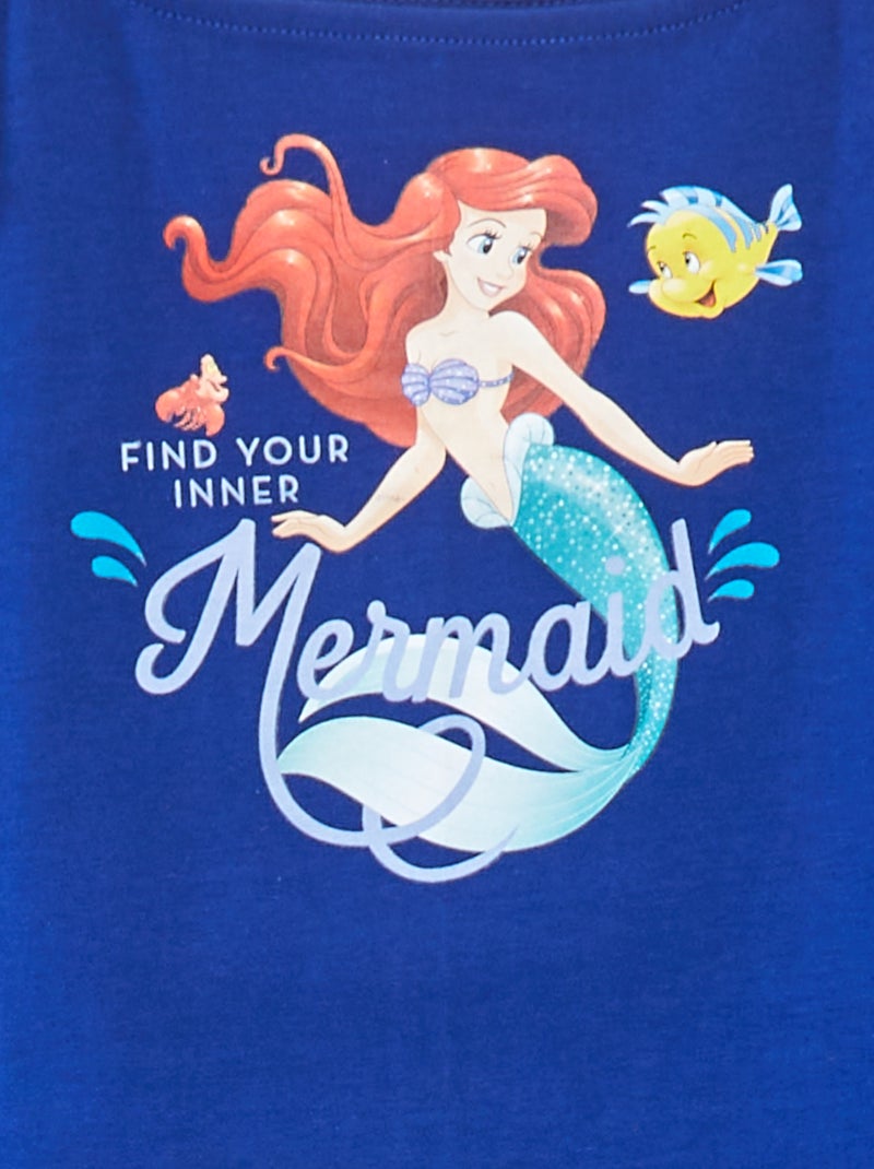 Débardeur 'Disney' avec bretelles volantées BLEU - Kiabi