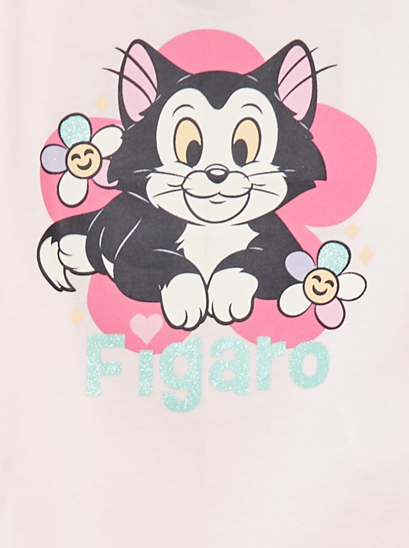 Débardeur 'Disney' avec bretelles volantées ROSE - Kiabi