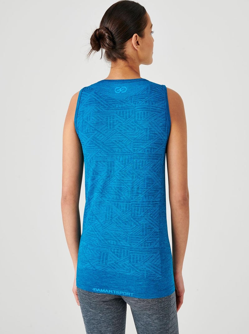 Débardeur Dynamic Climatyl femme  - DamartSport Bleu - Kiabi
