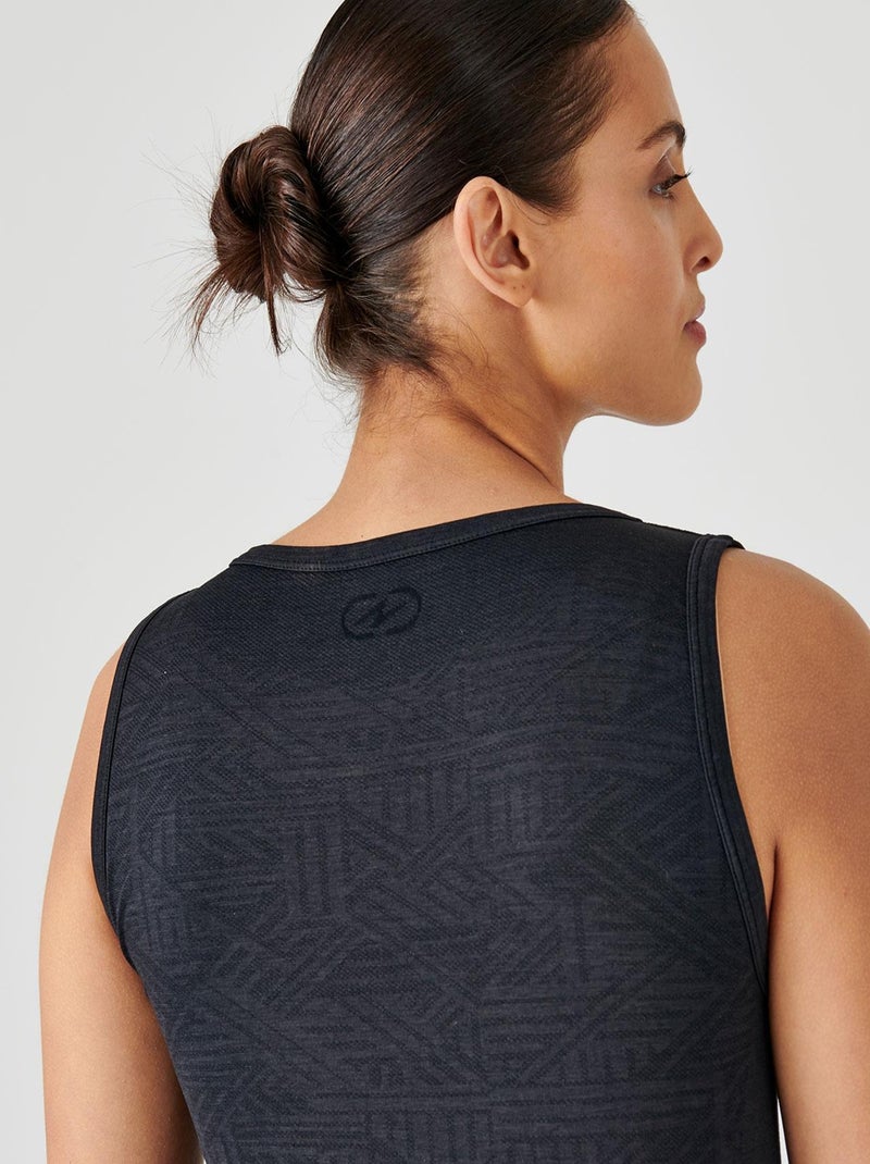 Débardeur Dynamic Climatyl femme  - DamartSport Noir - Kiabi