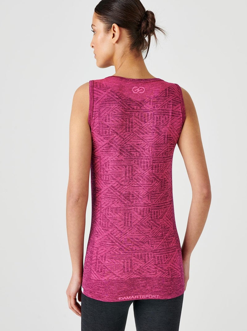 Débardeur Dynamic Climatyl femme  - DamartSport Rose - Kiabi