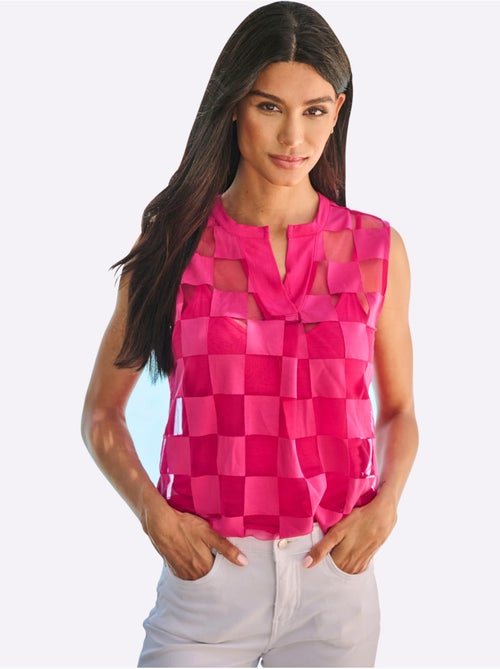 Débardeur Effet Vaporeux Chic - Taille Standard - helline - Kiabi