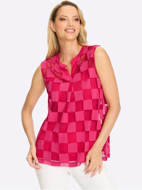 Débardeur Effet Vaporeux Chic - Taille Standard - helline - Kiabi