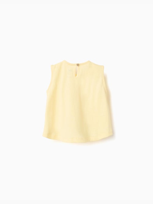 Débardeur en coton avec imprimé cerise - Kiabi
