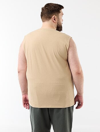 Débardeur en coton imprimé