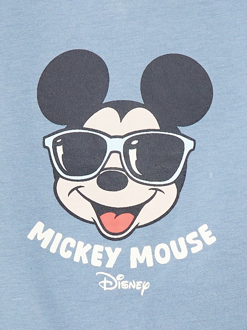 Débardeur en coton imprimé 'Disney' Bleu - Kiabi