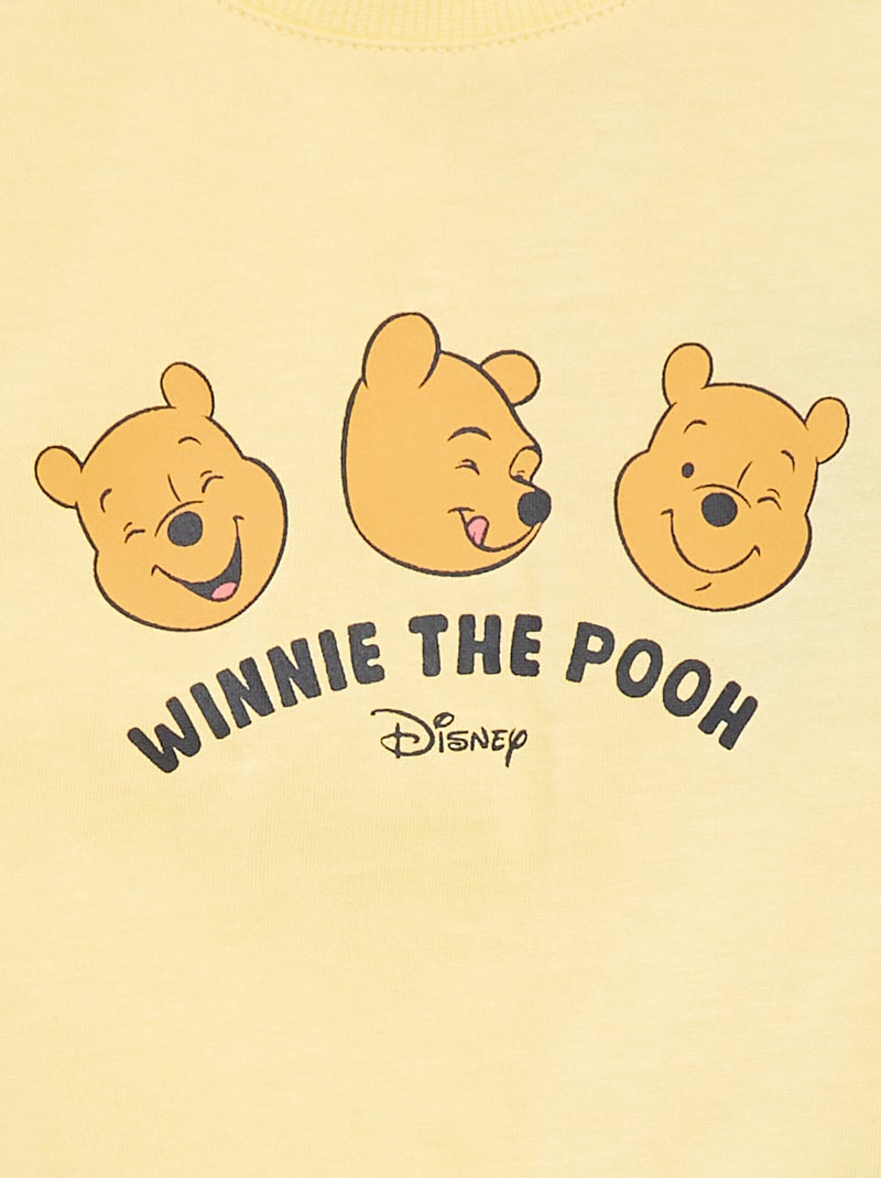 Débardeur en coton imprimé 'Disney' JAUNE - Kiabi