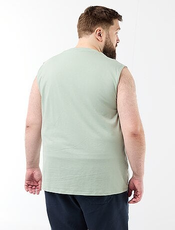 Débardeur en coton imprimé