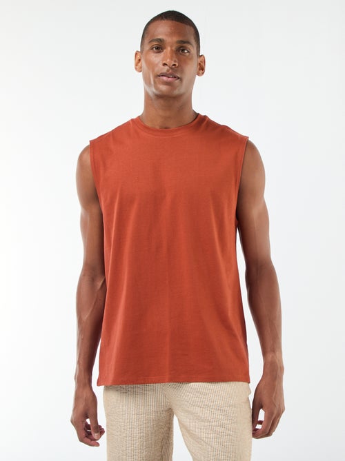 Débardeur en coton - Kiabi