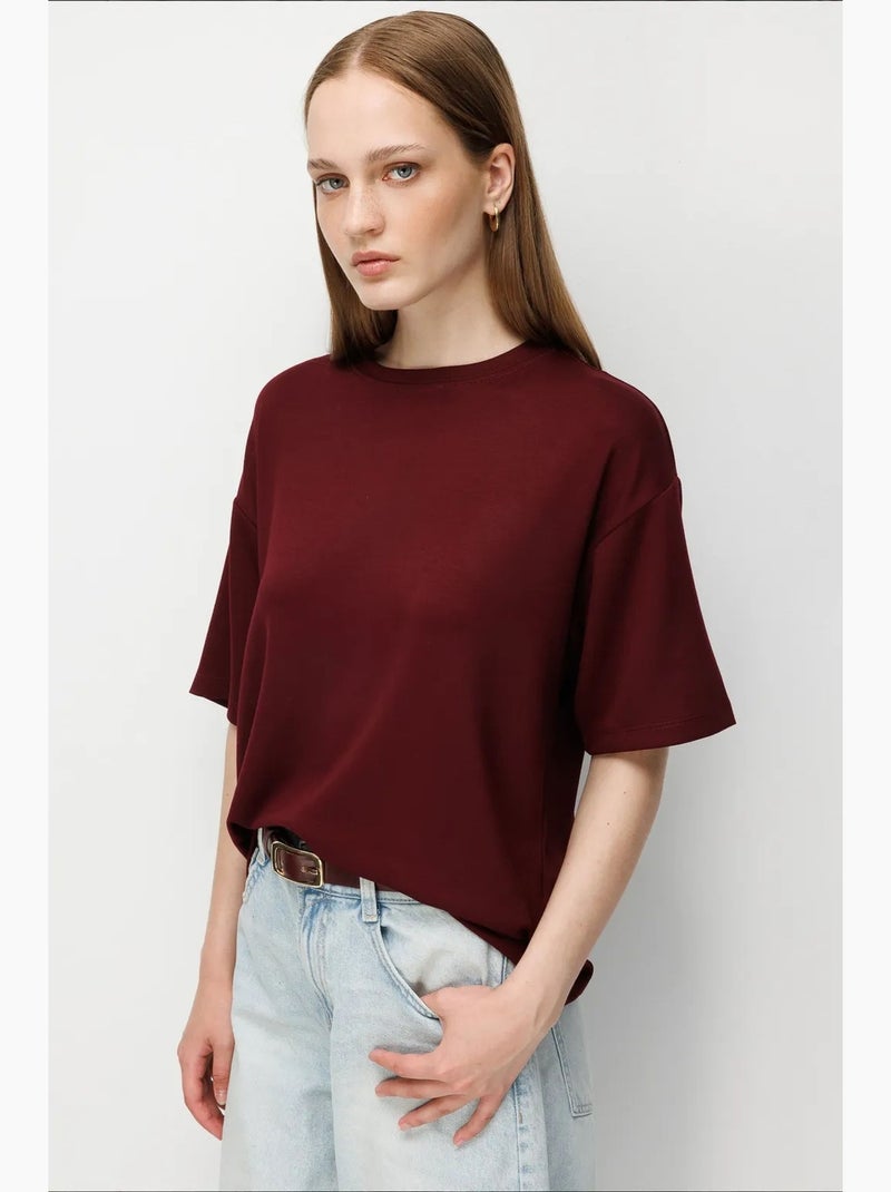 Débardeur en coton mixray Rouge bordeaux - Kiabi