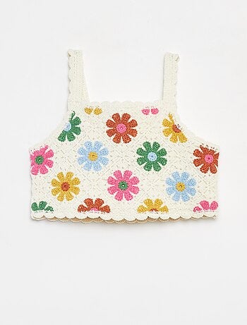 Débardeur en crochet