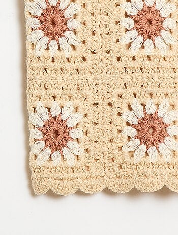 Débardeur en crochet