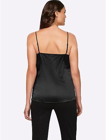 Débardeur En Dentelle 47% Soie - Taille Standard - Helline