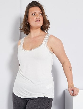 Débardeur en dentelle